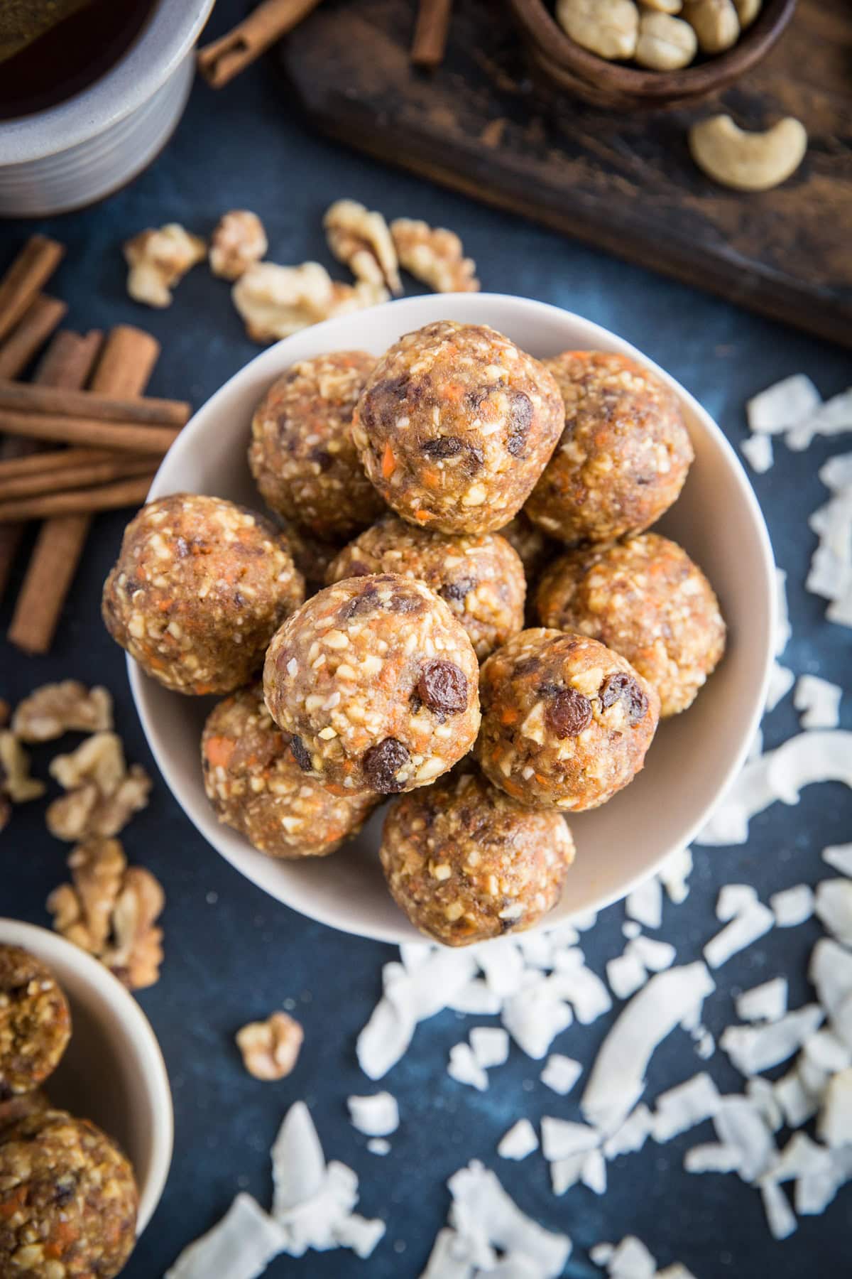 Get Your Carrot Cake Fix: Healthy Vegan & Gluten-Free Energy Bites